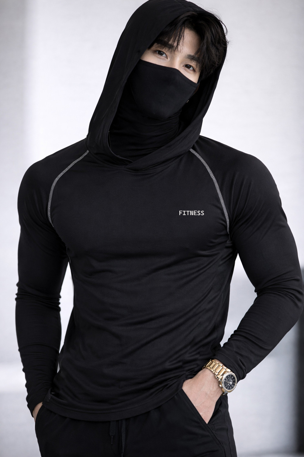 Image of JUGULAR Printed Men Round Neck Black T-Shirt