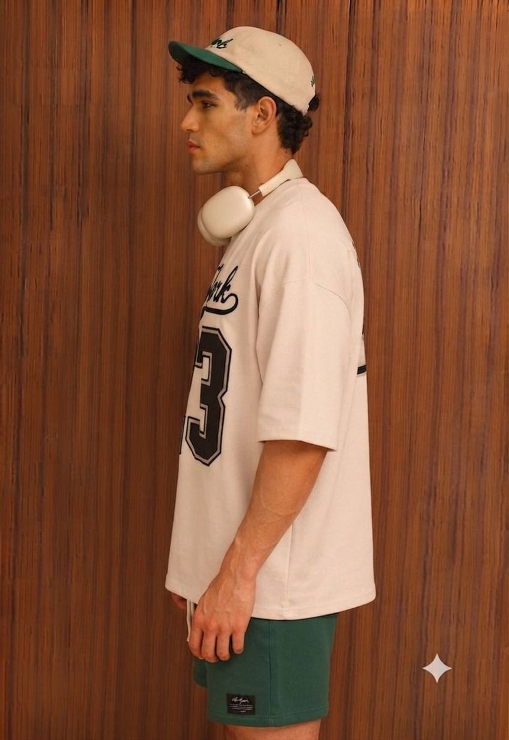 KKT Men Beige Round Neck T-Shirt - Image 3