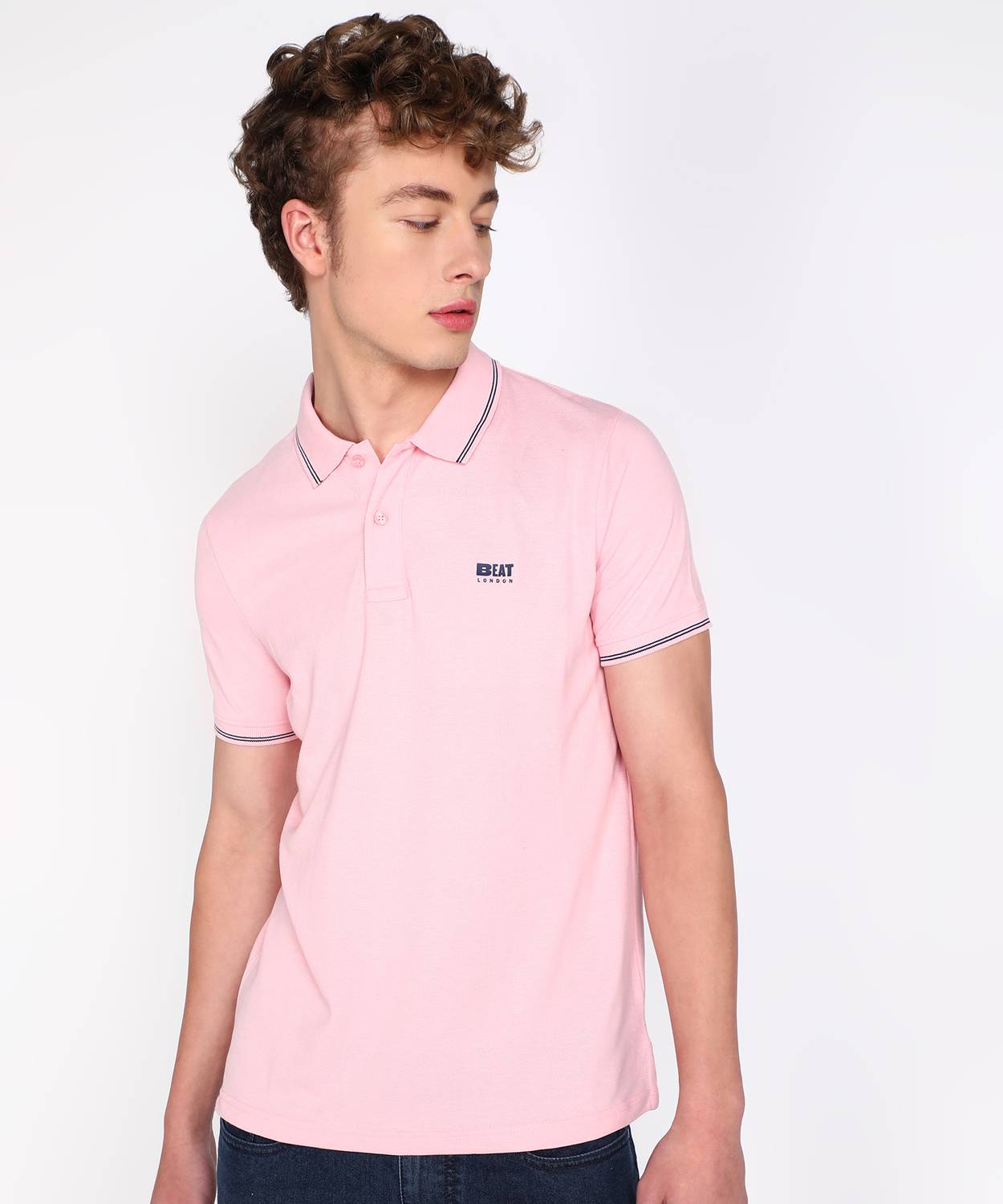 BEAT LONDON by Pepe Jeans Solid Men Round Neck Red T-Shirt