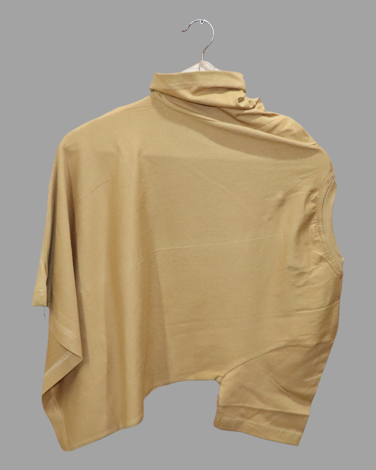 Image of Magneto Printed Men Round Neck Beige T-Shirt