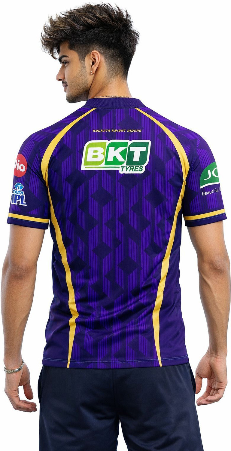 Image of ROCKINRETAILZ Printed Men Round Neck Purple T-Shirt