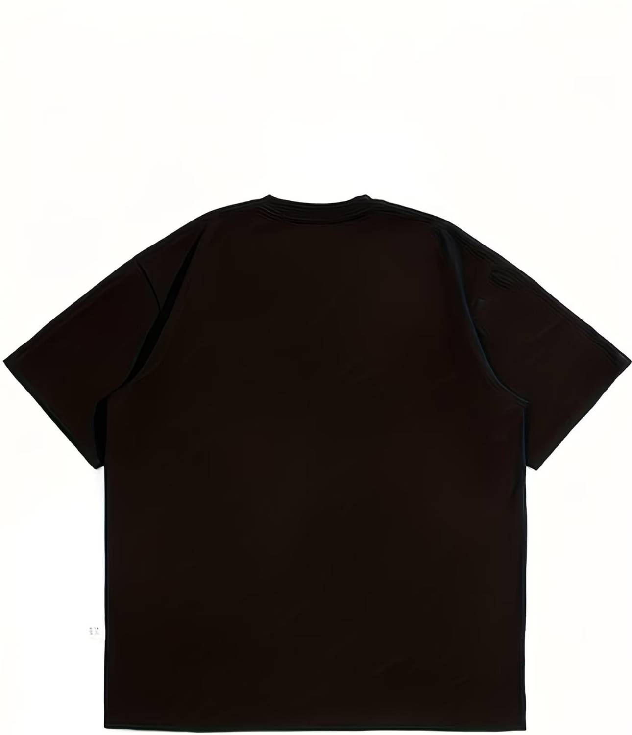 CMS CLOTHING Men Round Neck Black T-Shirt - Image 2