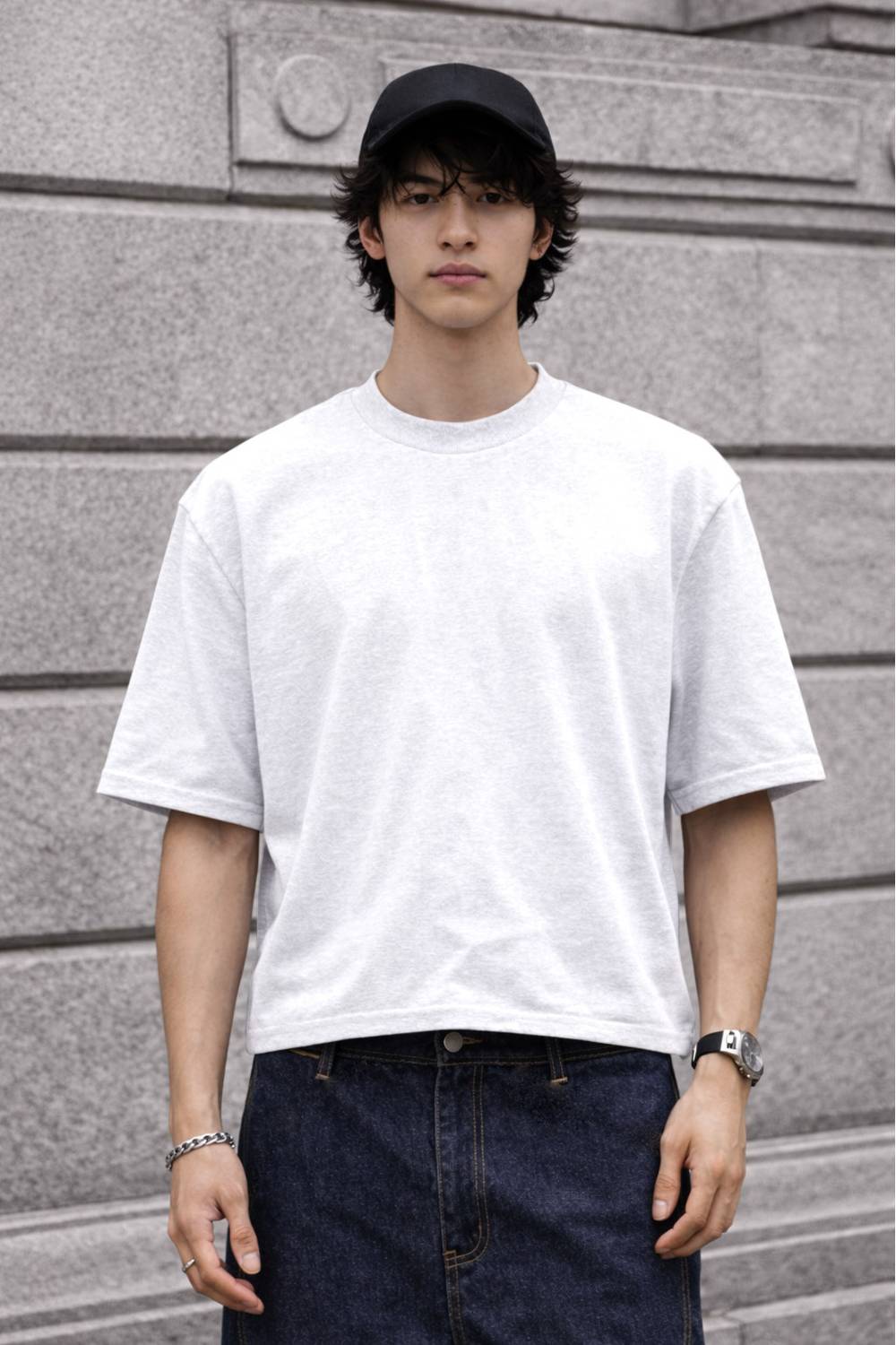 FTX Typography Men Round Neck White T-Shirt - Image 1