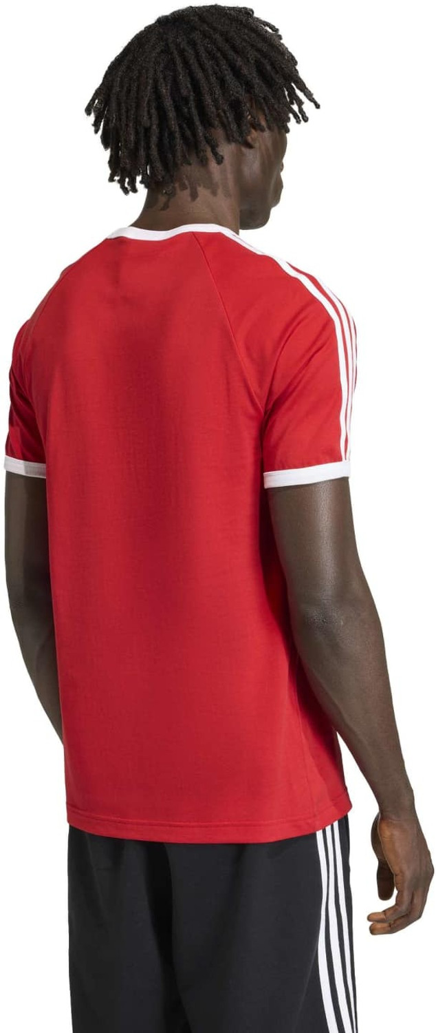 Image of ADIDAS ORIGINALS Printed Men Round Neck Red T-Shirt