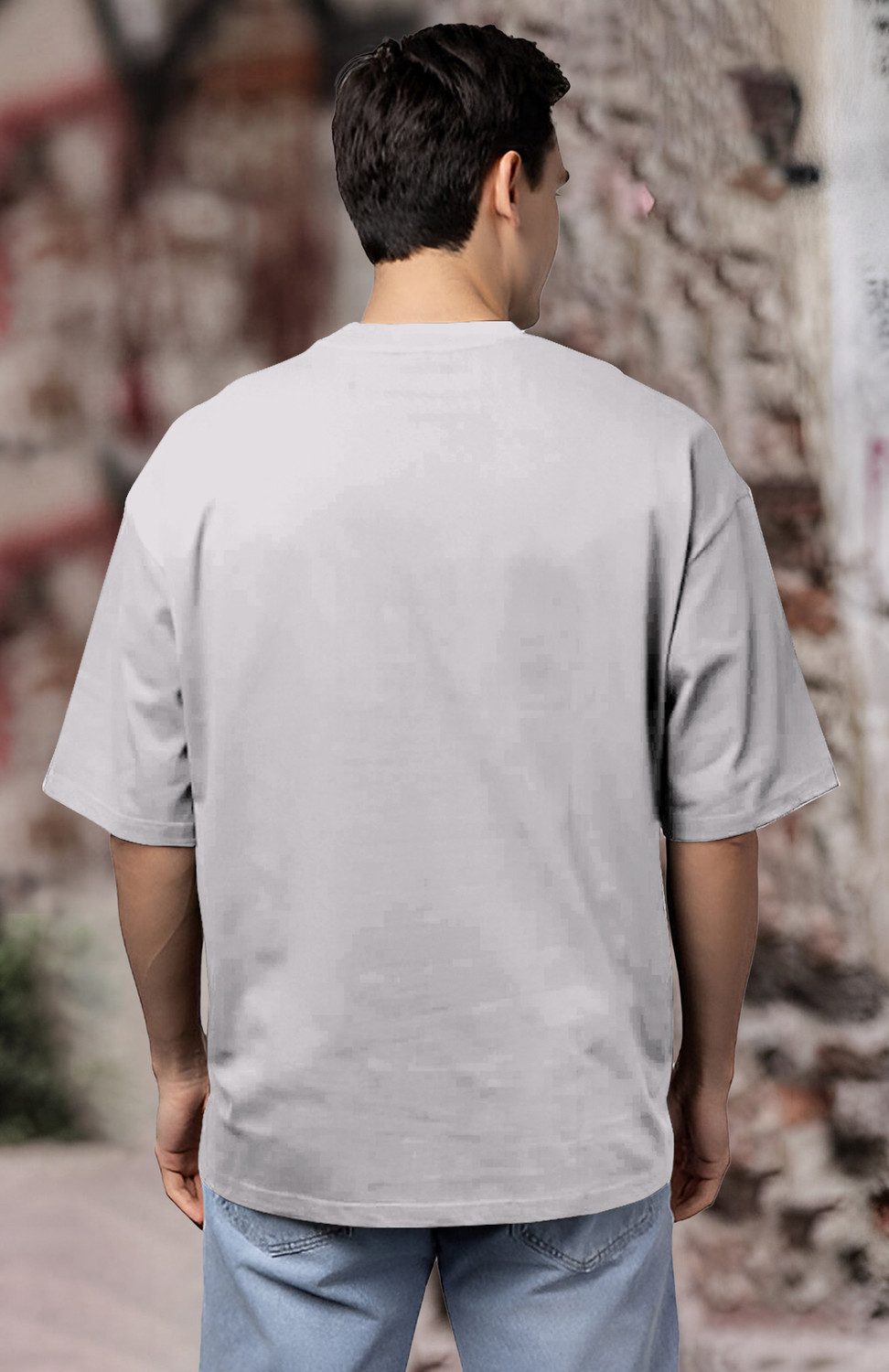 Image of ORIGINAL CREATOR Printed Men Grey T-Shirt