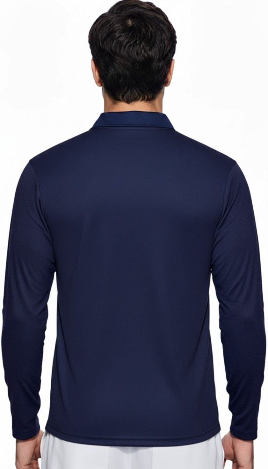 Image of dhaari by unique creation Printed Men Polo Neck Blue T-Shirt