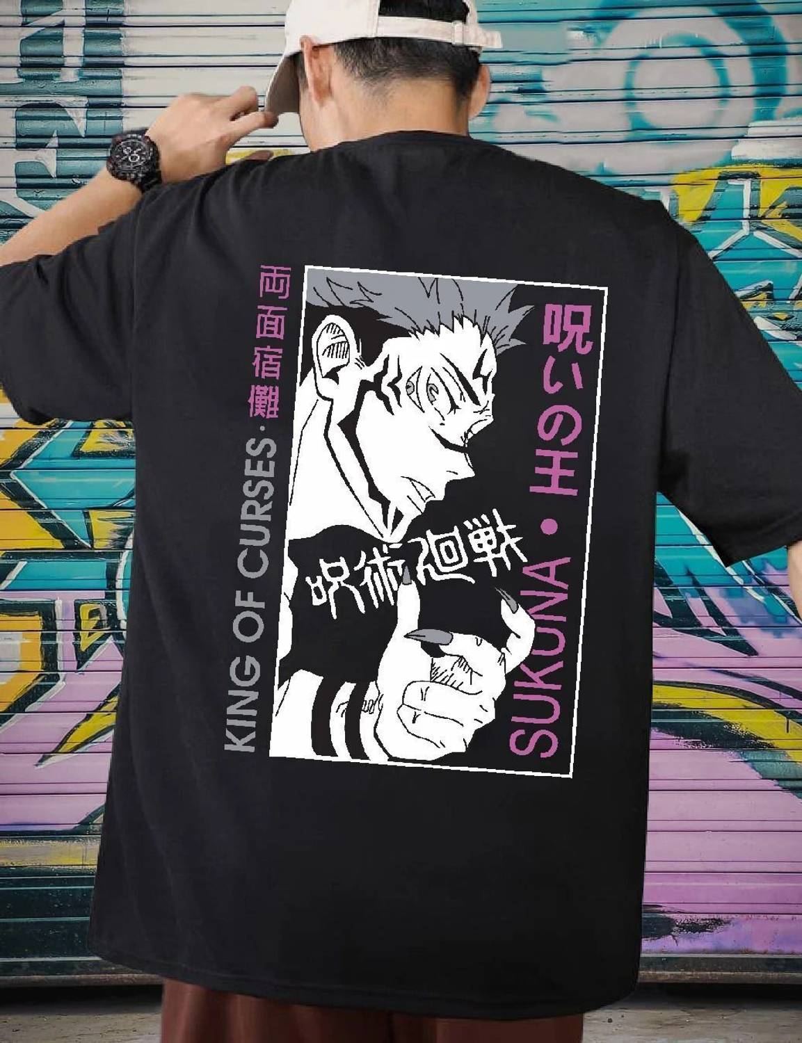 Benny Brooks Graphic Print Men Round Neck Black T-Shirt