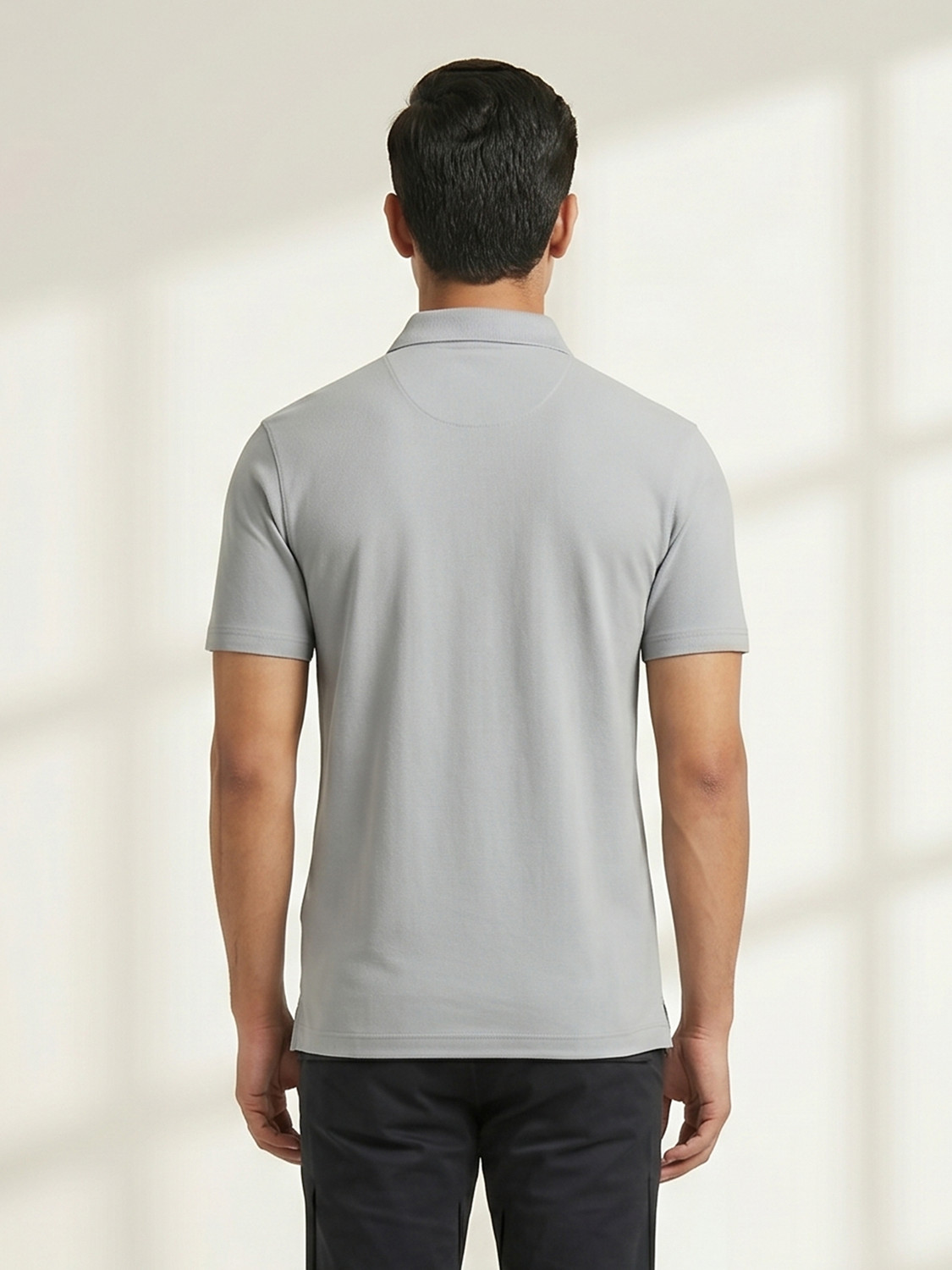 Image of Dollar Solid Men Polo Neck Multicolor T-Shirt