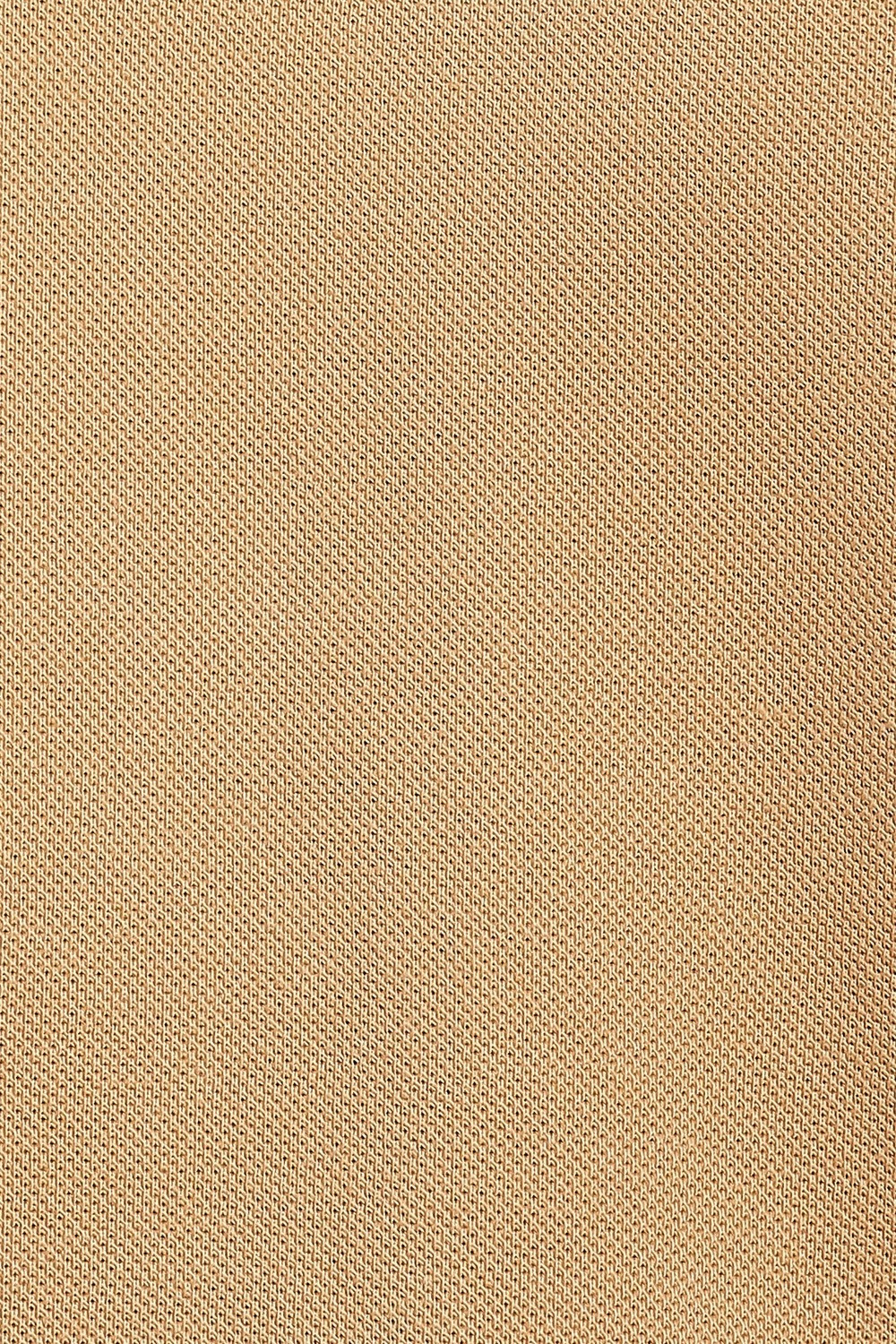 Image of LOUIS PHILIPPE Solid Men Polo Neck Beige T-Shirt