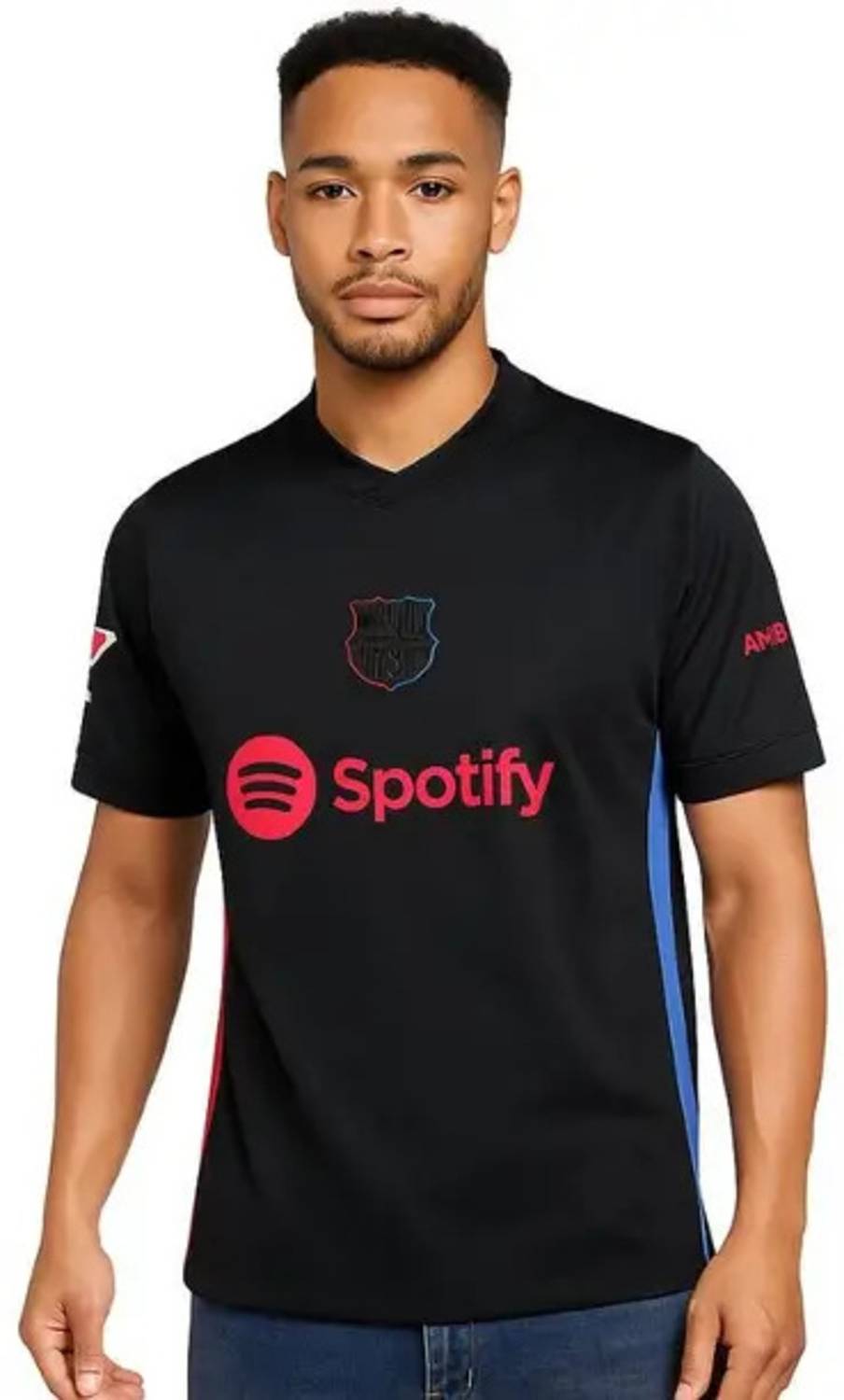 yclothy Printed Men Round Neck Black T-Shirt