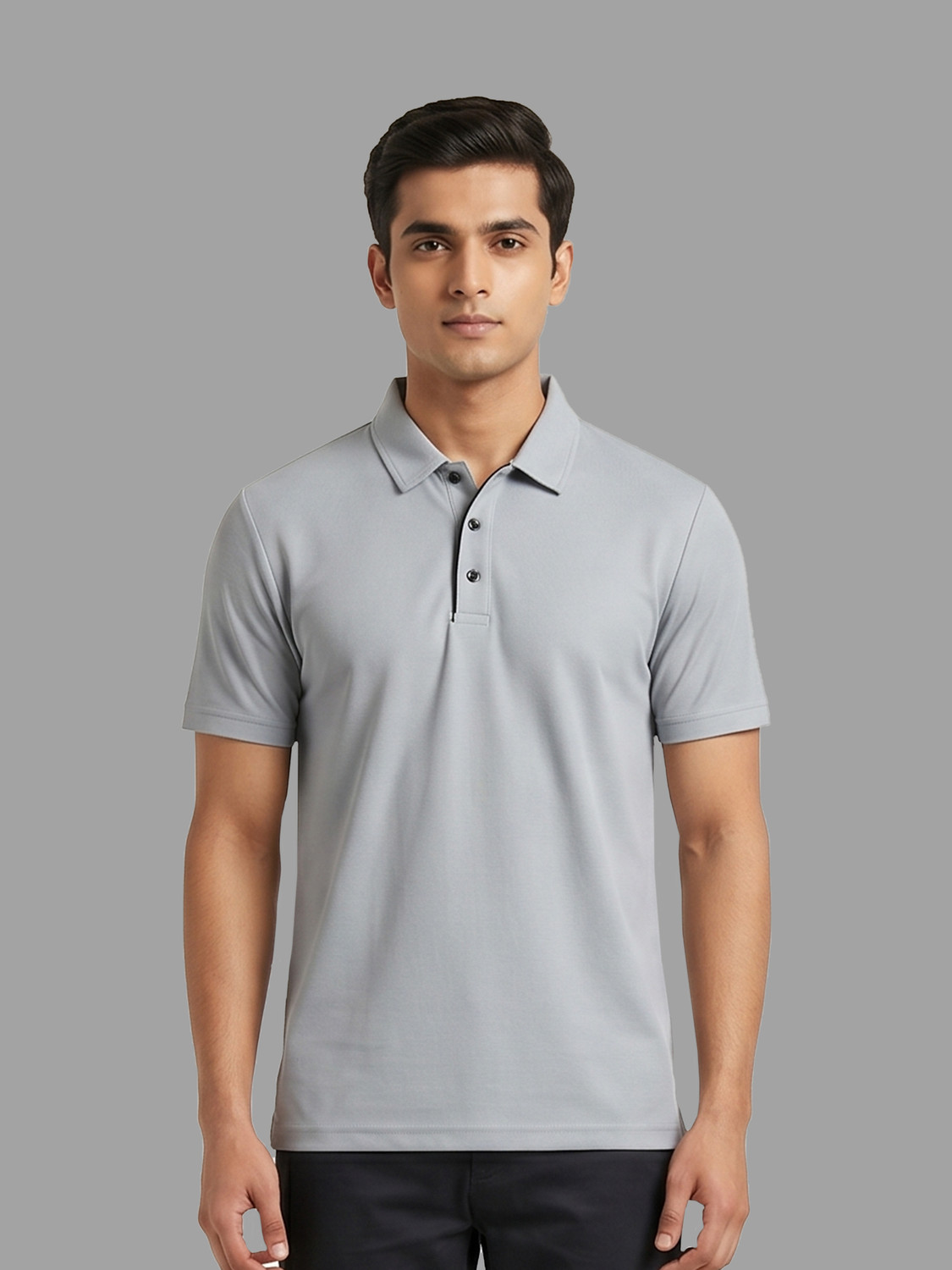 Image of Dollar Solid Men Polo Neck Multicolor T-Shirt