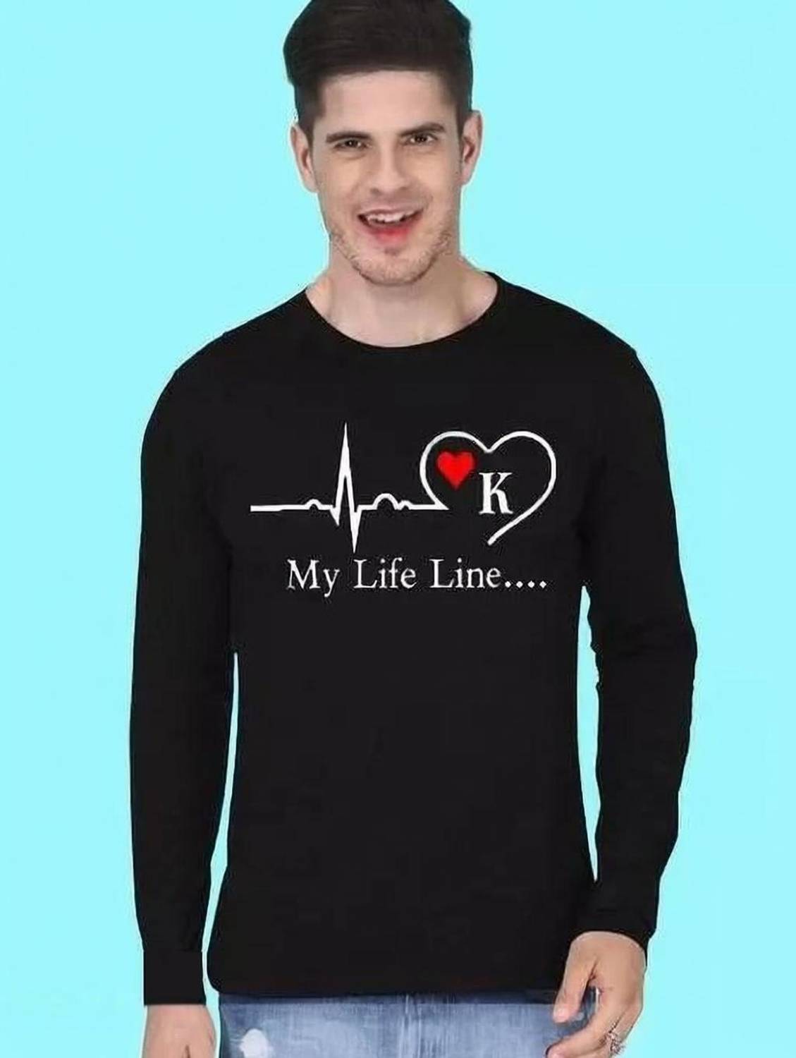 ApheFashion Printed, Typography Men Round Neck Black T-Shirt