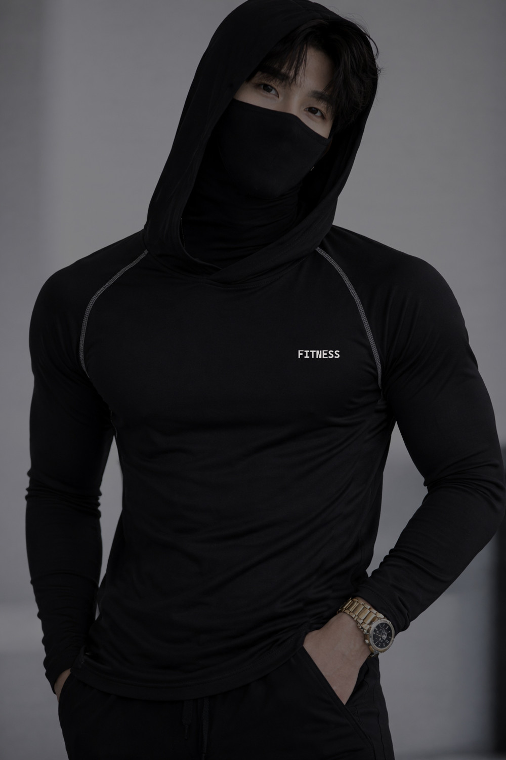 Image of JUGULAR Printed Men Round Neck Black T-Shirt