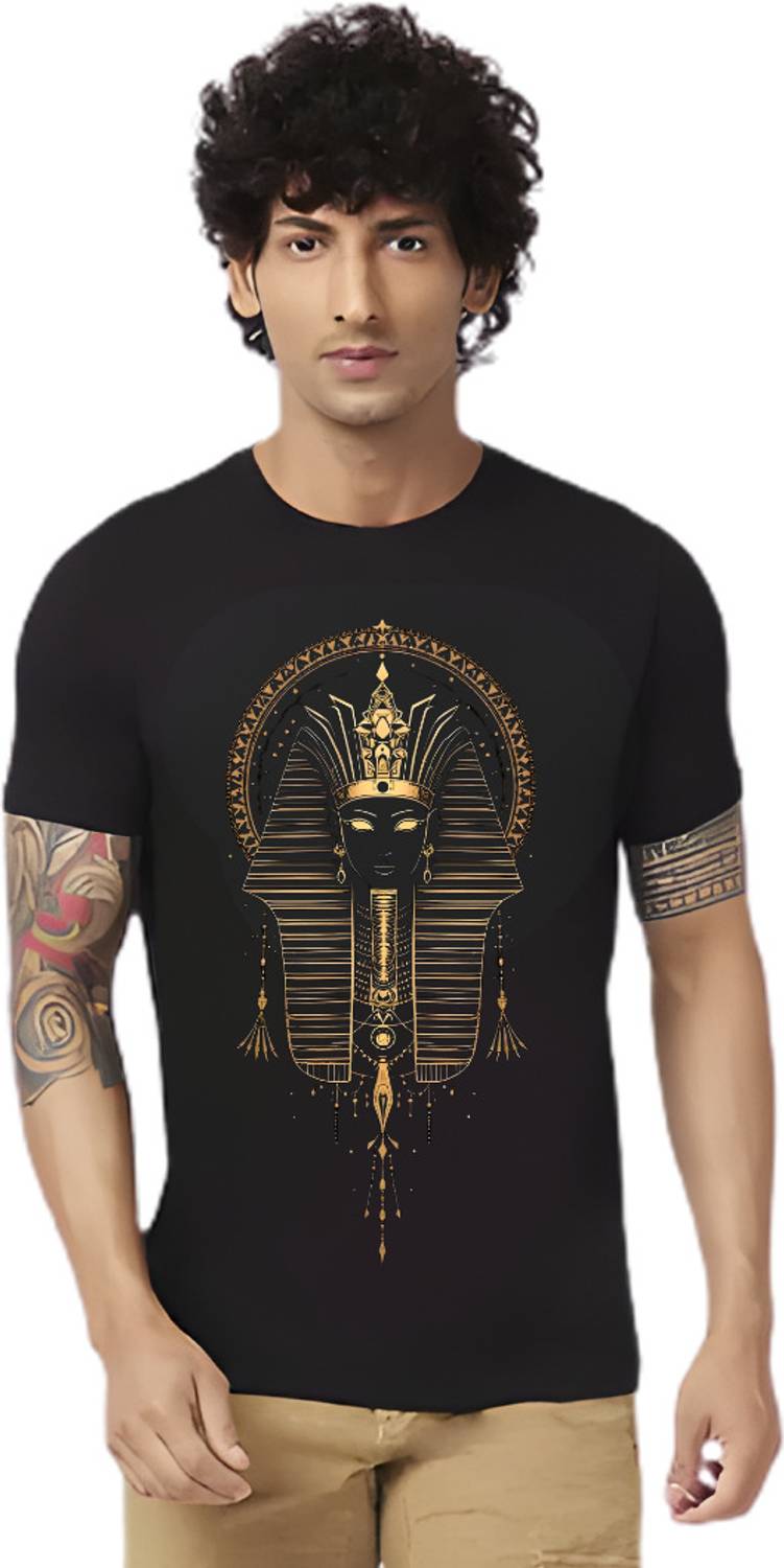 haifa imperial Men Black T-Shirt - Image 1