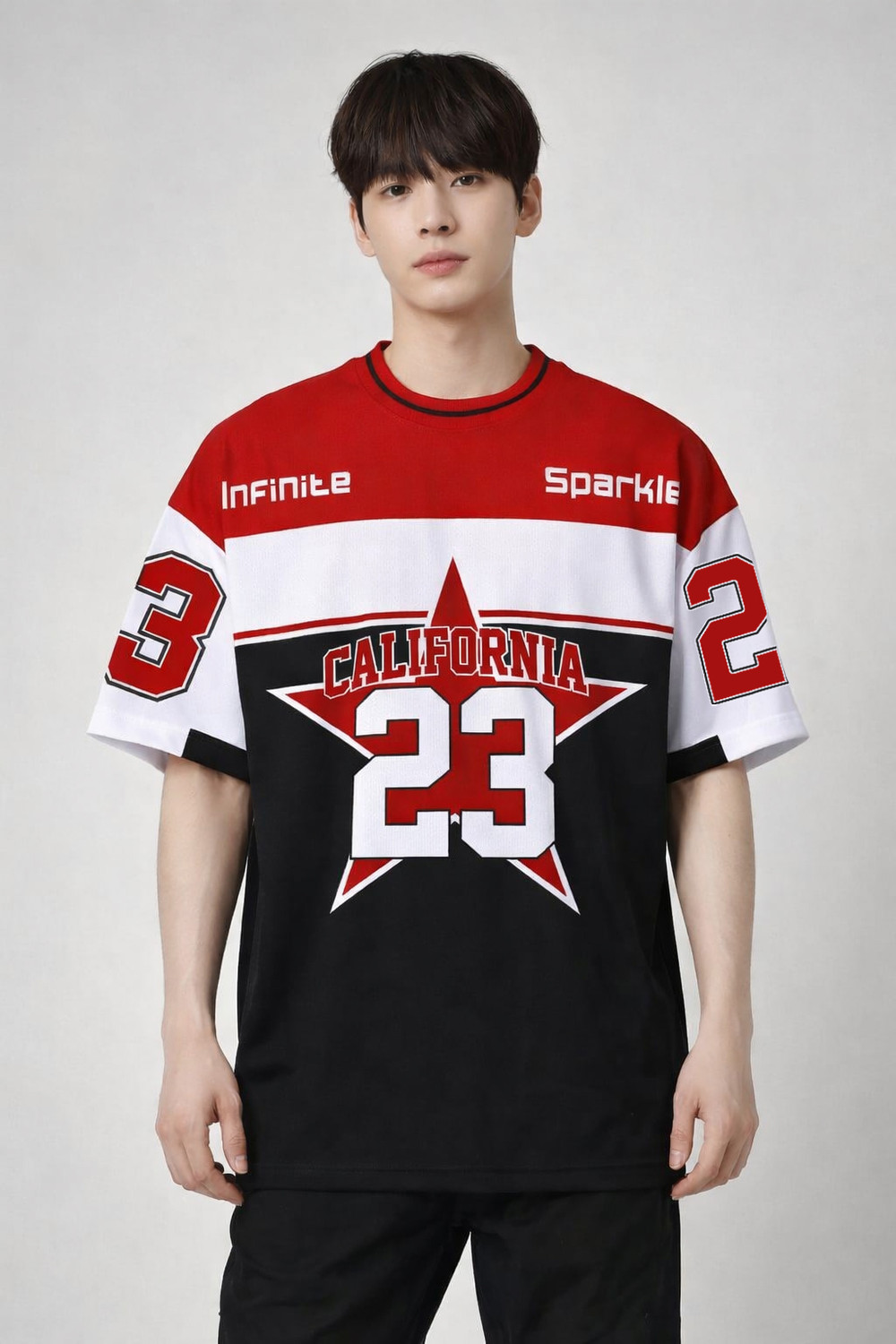Image of JUGULAR Printed Men Round Neck Multicolor T-Shirt