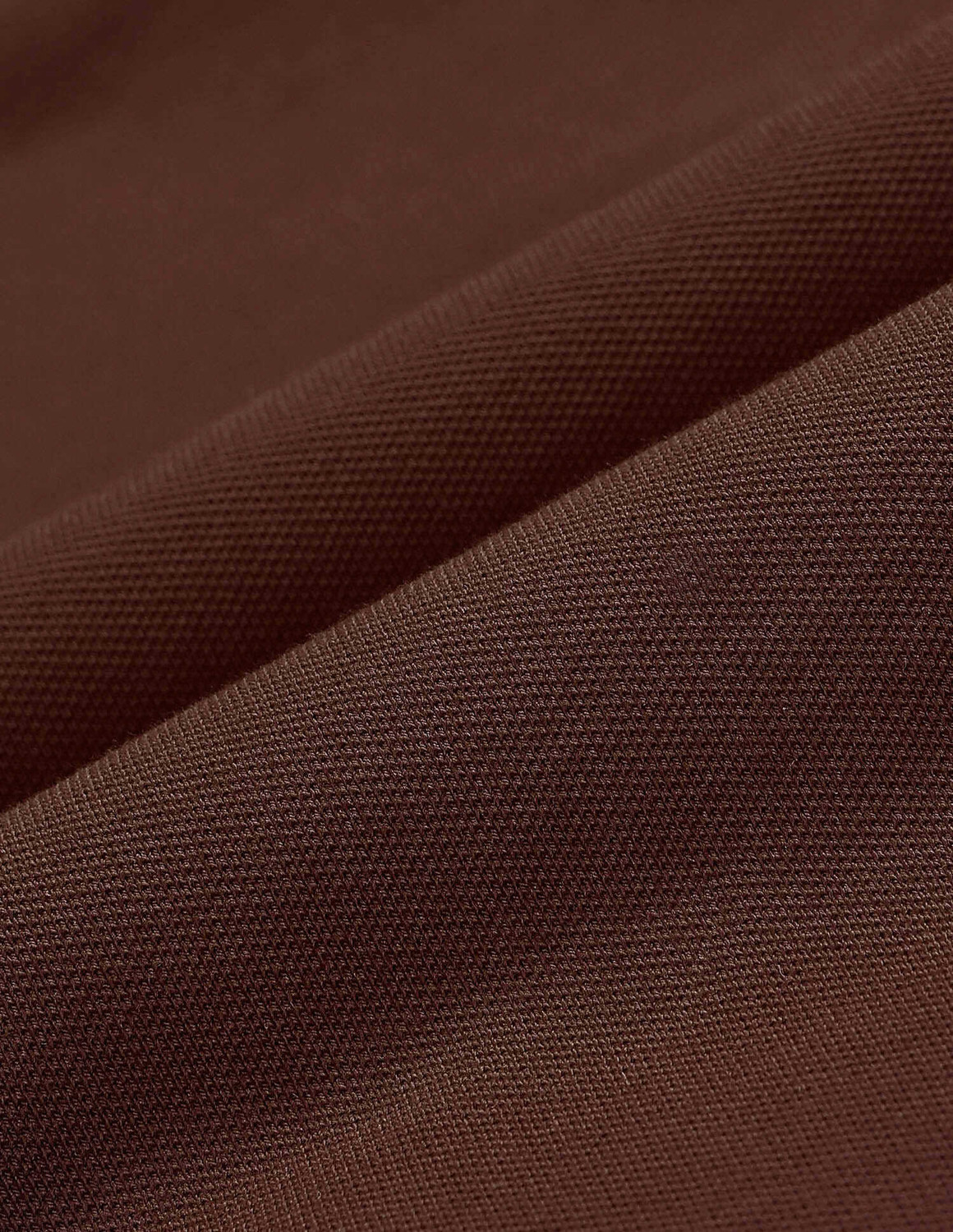 Image of U.S. POLO ASSN. Solid Women Polo Neck Brown T-Shirt