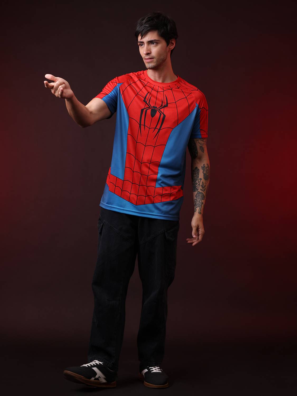 Free Authority Multicolor Men's Round Neck T-Shirt - Image 4