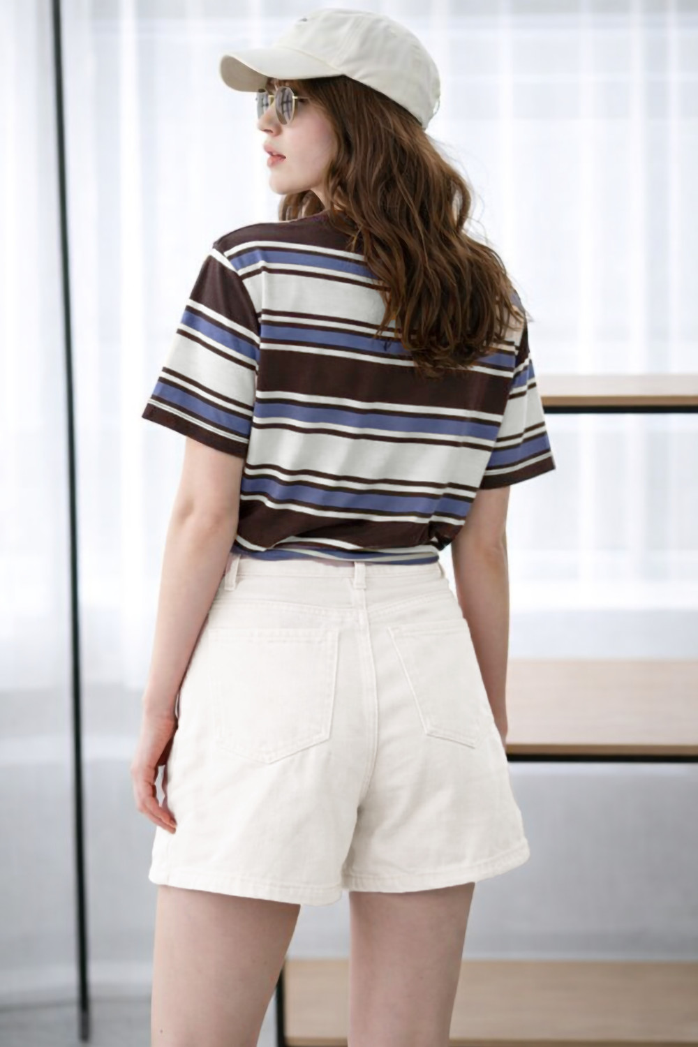 Image of THE DRY STATE Printed Women Round Neck Multicolor T-Shirt