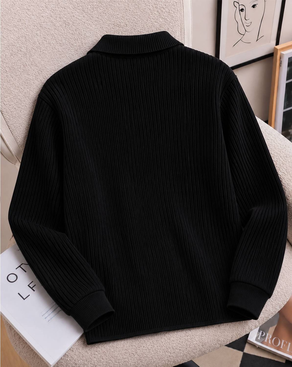 AOOSH Men's Full Sleeve Sweatshirt - Image 2