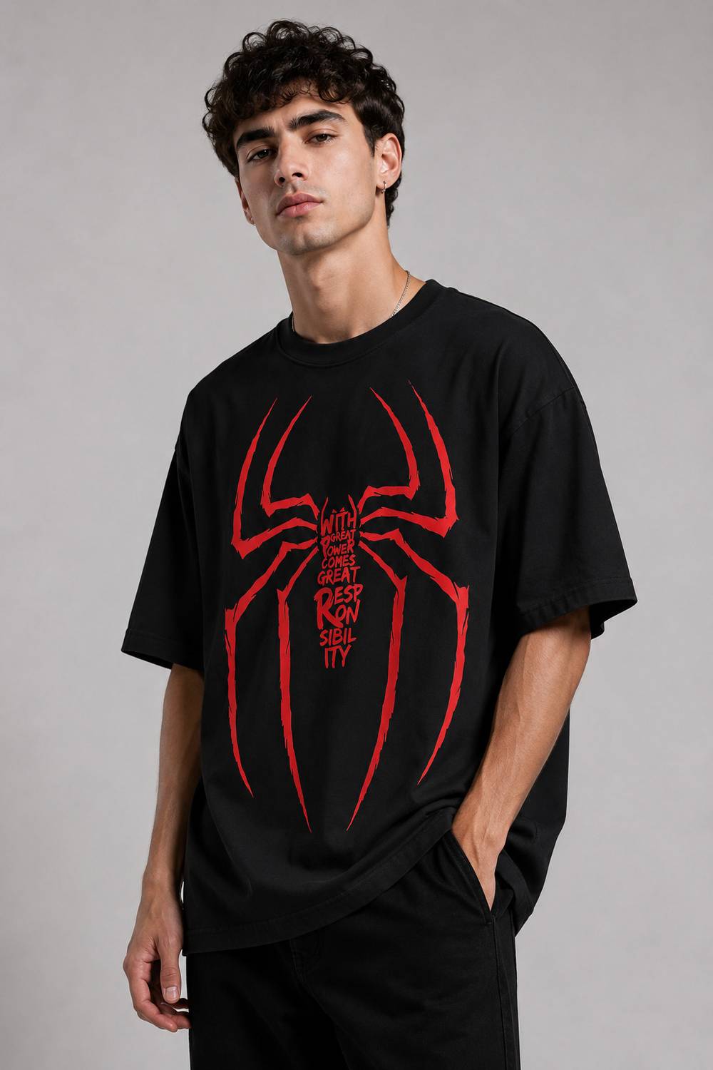Trendyverse Multicolor Round Neck T-Shirt - Image 1