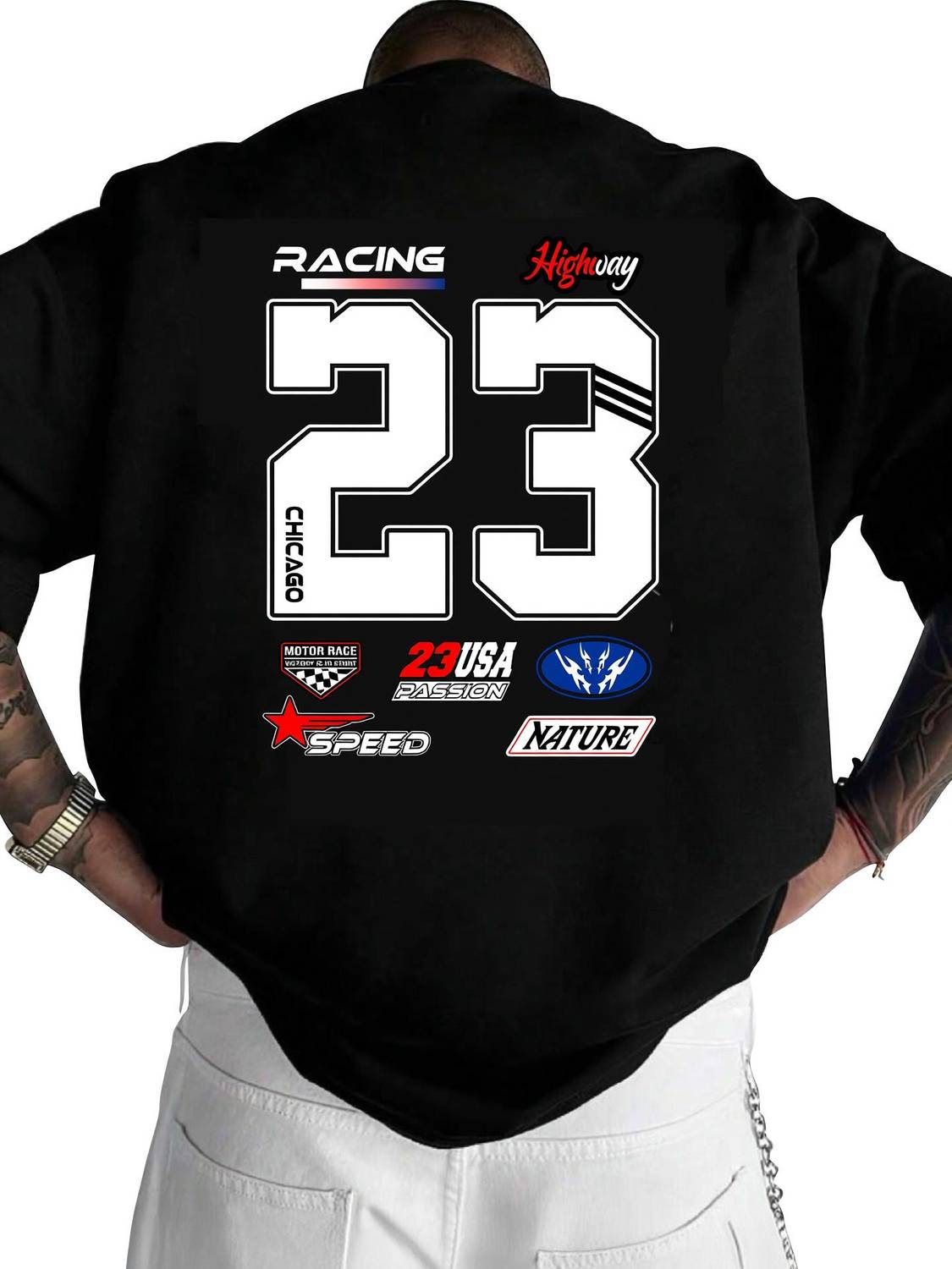 Smosh Black Men's Round Neck T-Shirt - Image 1