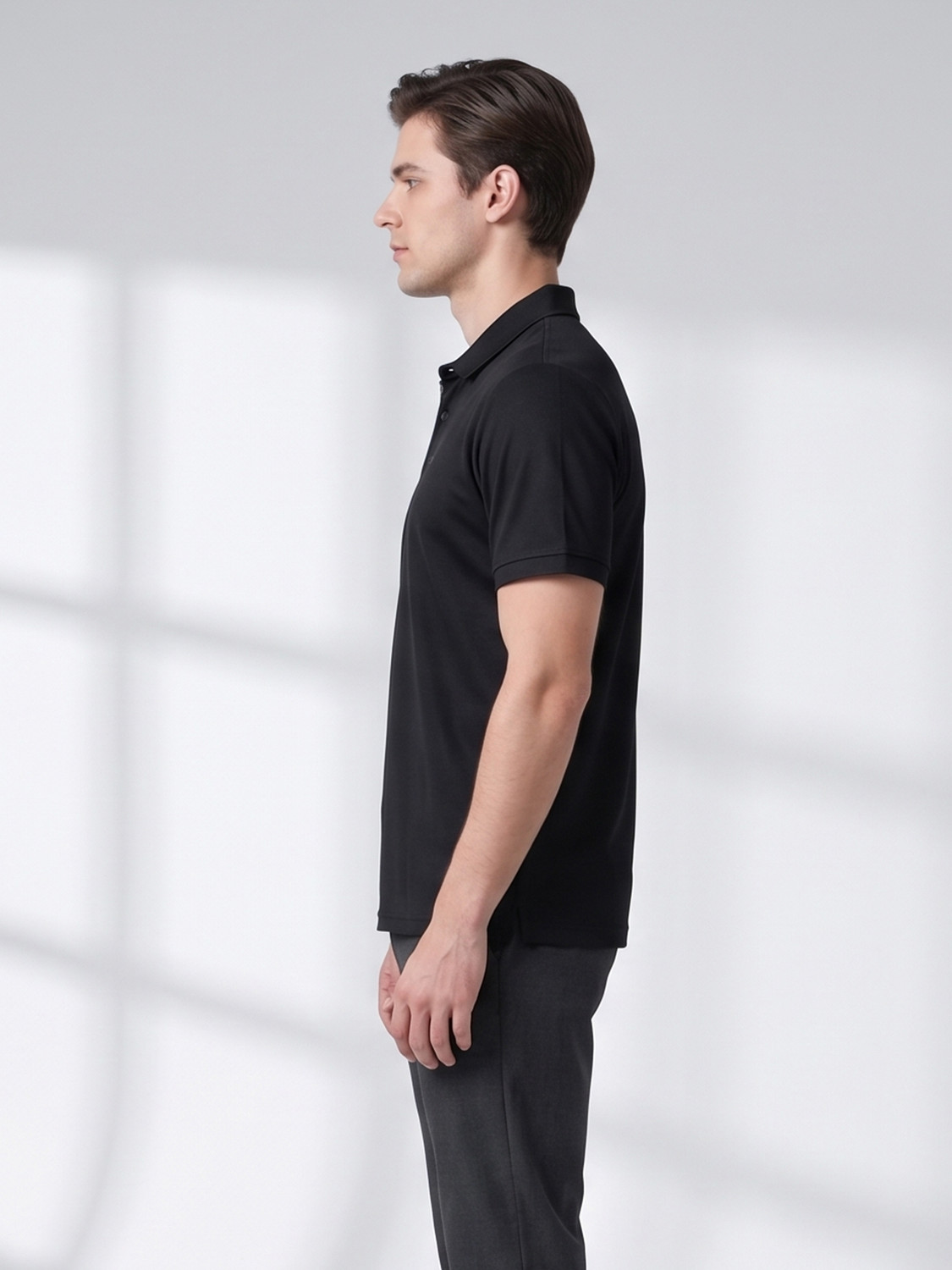 Image of Dollar Solid Men Polo Neck Multicolor T-Shirt
