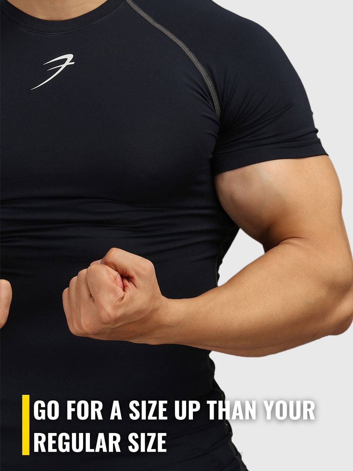 FuaarK Solid Men Round Neck Navy Blue T-Shirt - Image 4