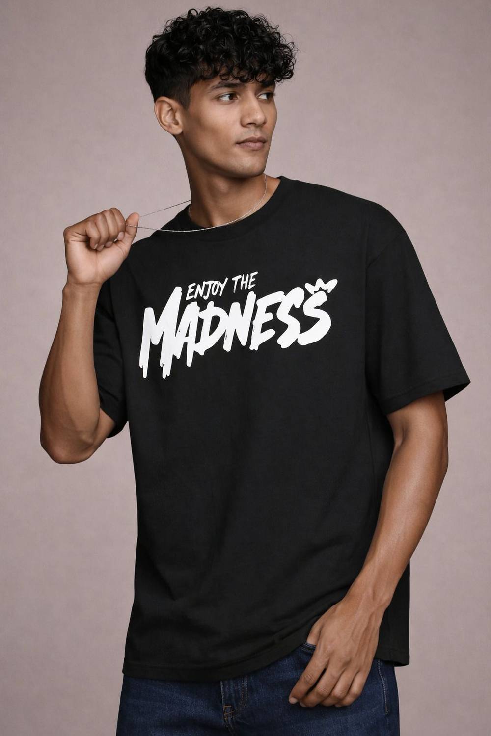 Mexmy Typography Black T-Shirt Pack of 2 - Image 4