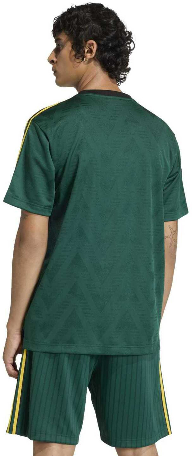 Image of ADIDAS ORIGINALS Printed Men Round Neck Green T-Shirt