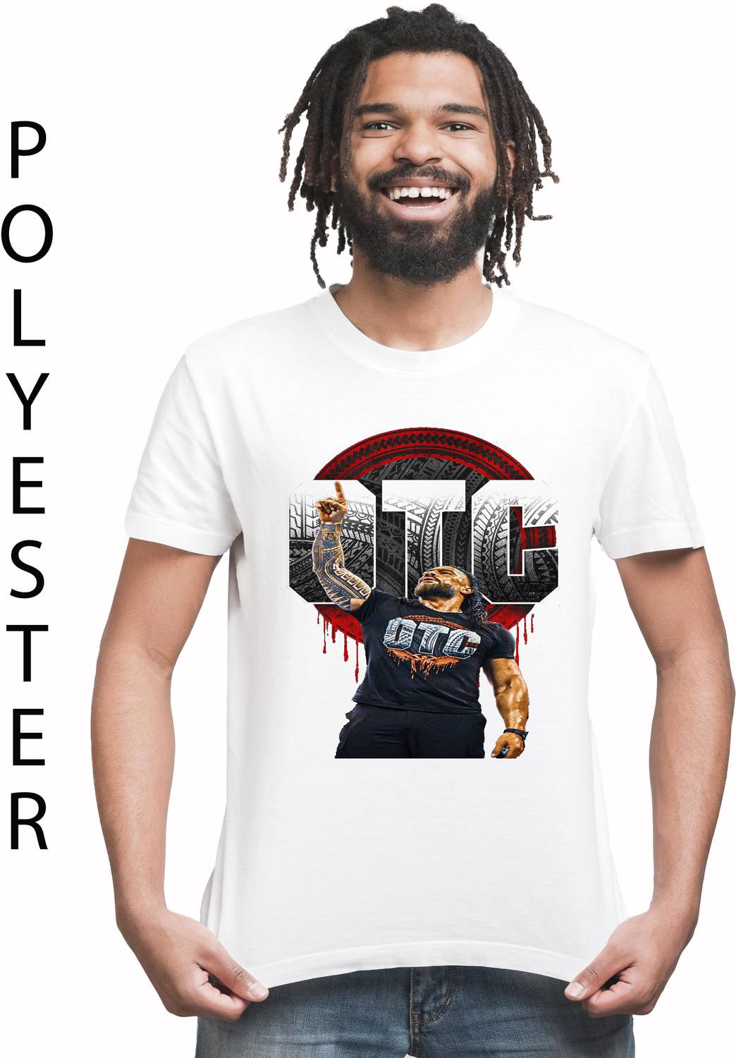 Ashu Fashion Graphic Print Men Round Neck White T-Shirt