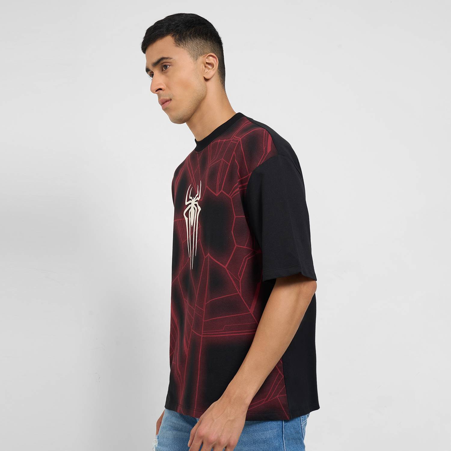 SF Jeans by Pantaloons Black T-Shirt - Image 3