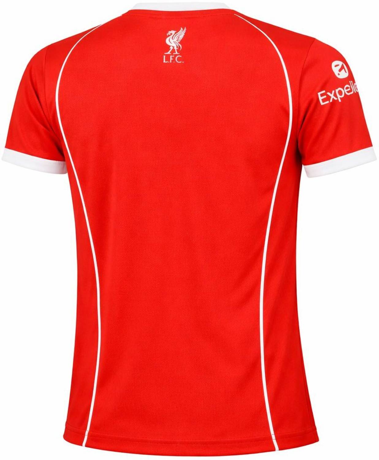 iLyk Men's Red Round Neck Striped Printed T-Shirt - Image 2
