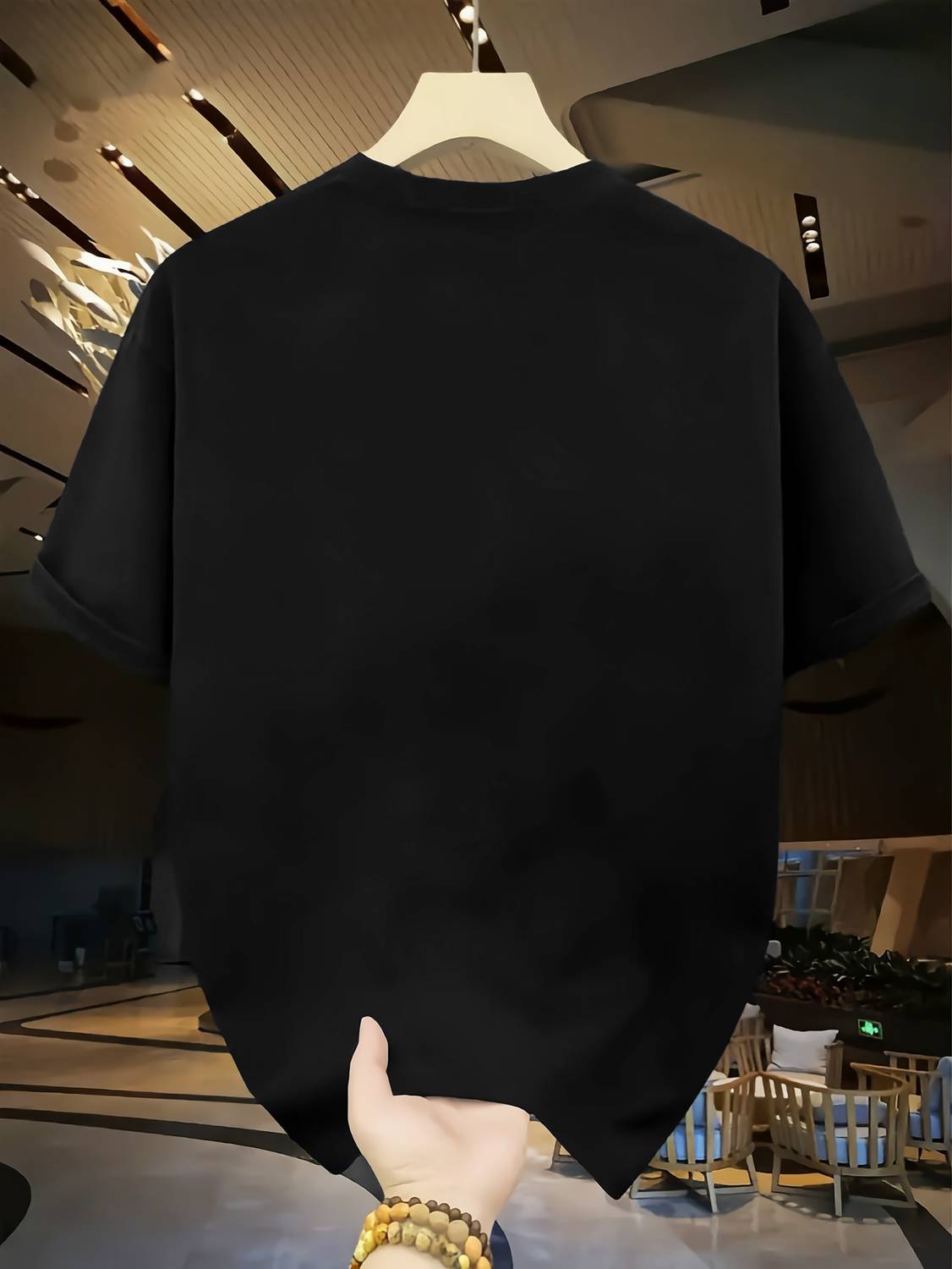 crewmax Military Camouflage Black T-Shirt - Image 2