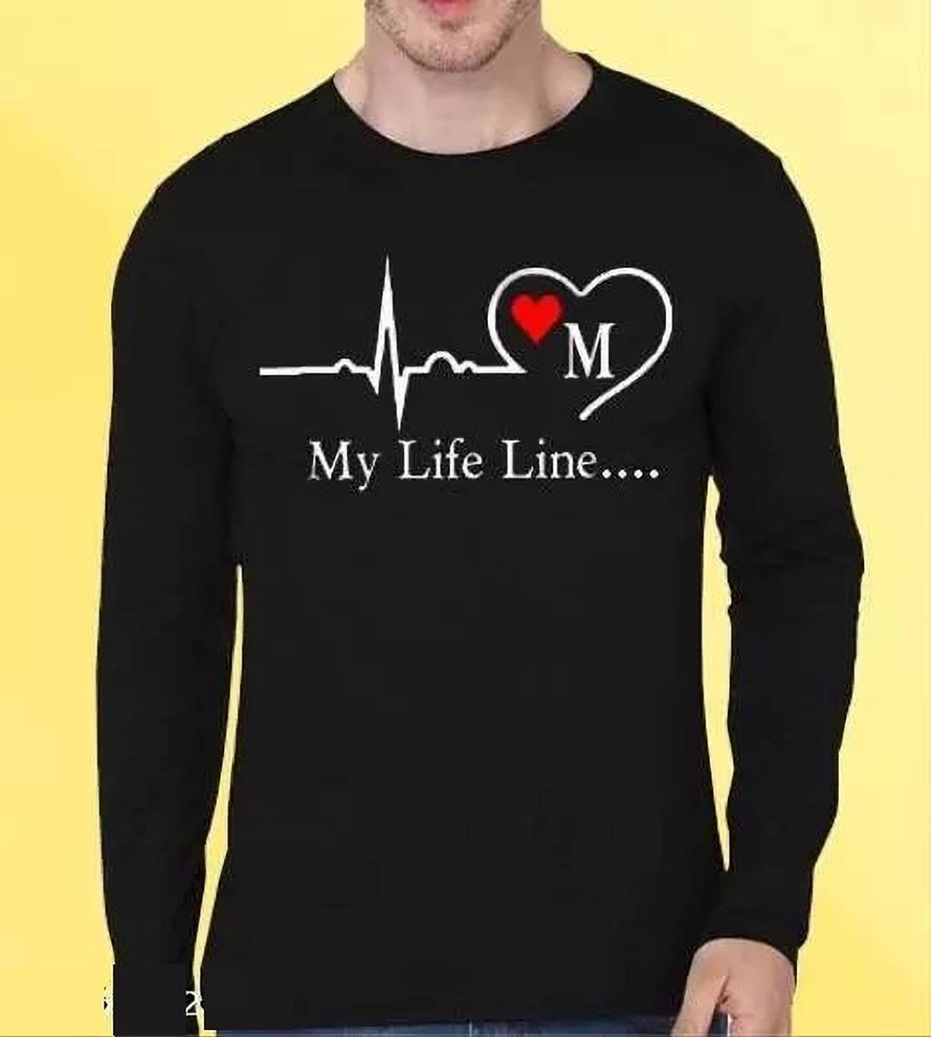 Treasurelook Printed, Typography Men Round Neck Black T-Shirt