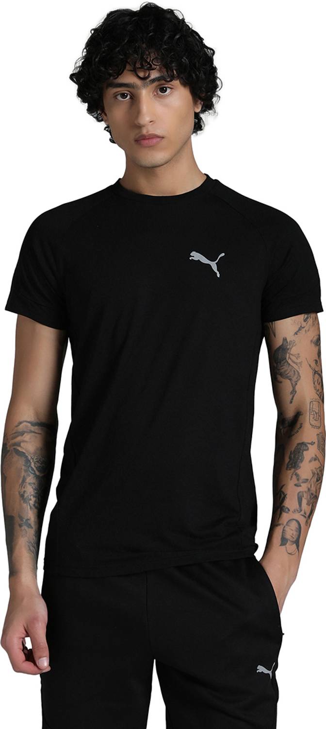 m.c.A・T/ah-yea-h PUMA Printed Men Crew Neck Black T-Shirt - Buy PUMA Printed Men