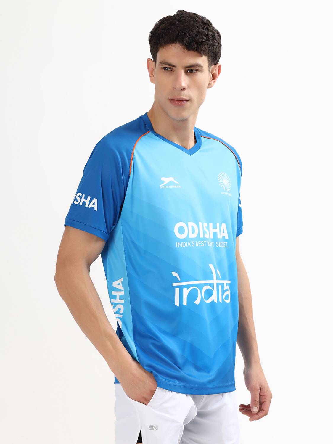 Shiv Men's Blue Round Neck T-Shirt - Image 3