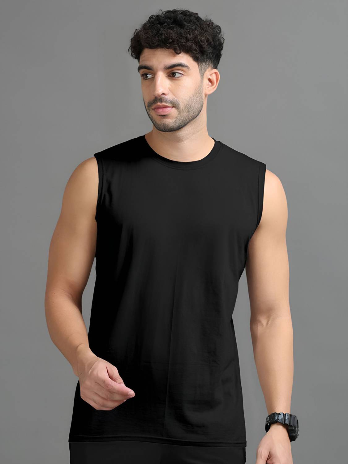 JB Jangoboy Men's Black, White T-Shirt Pack of 2 - Image 2
