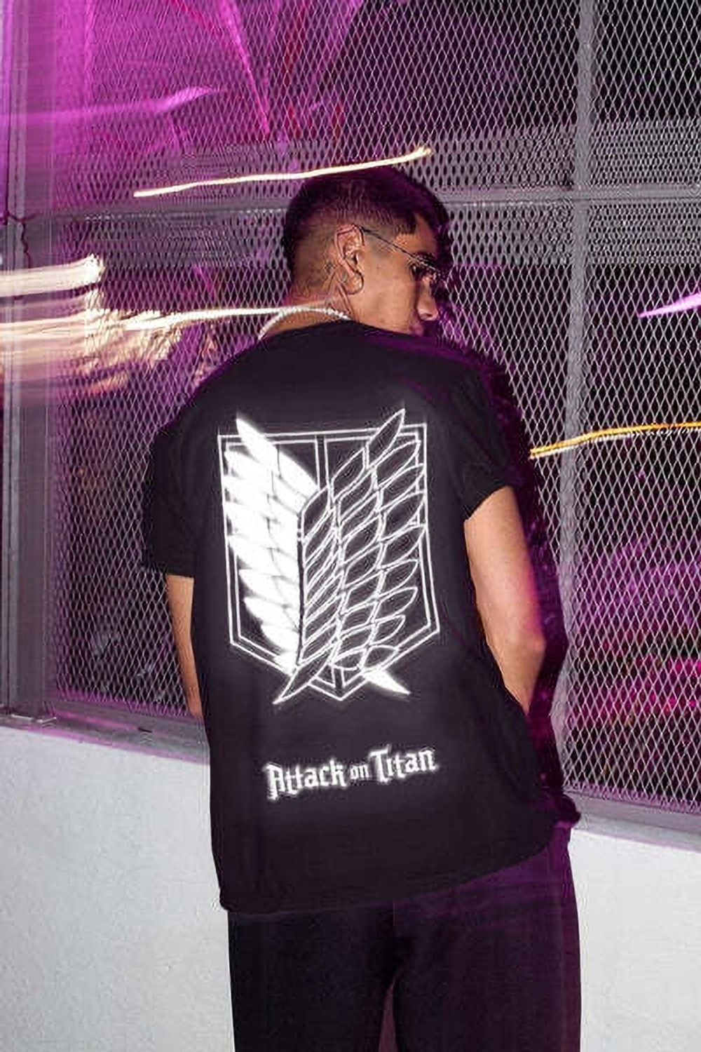 Image of getsetwear Printed, Typography Men Round Neck Black T-Shirt