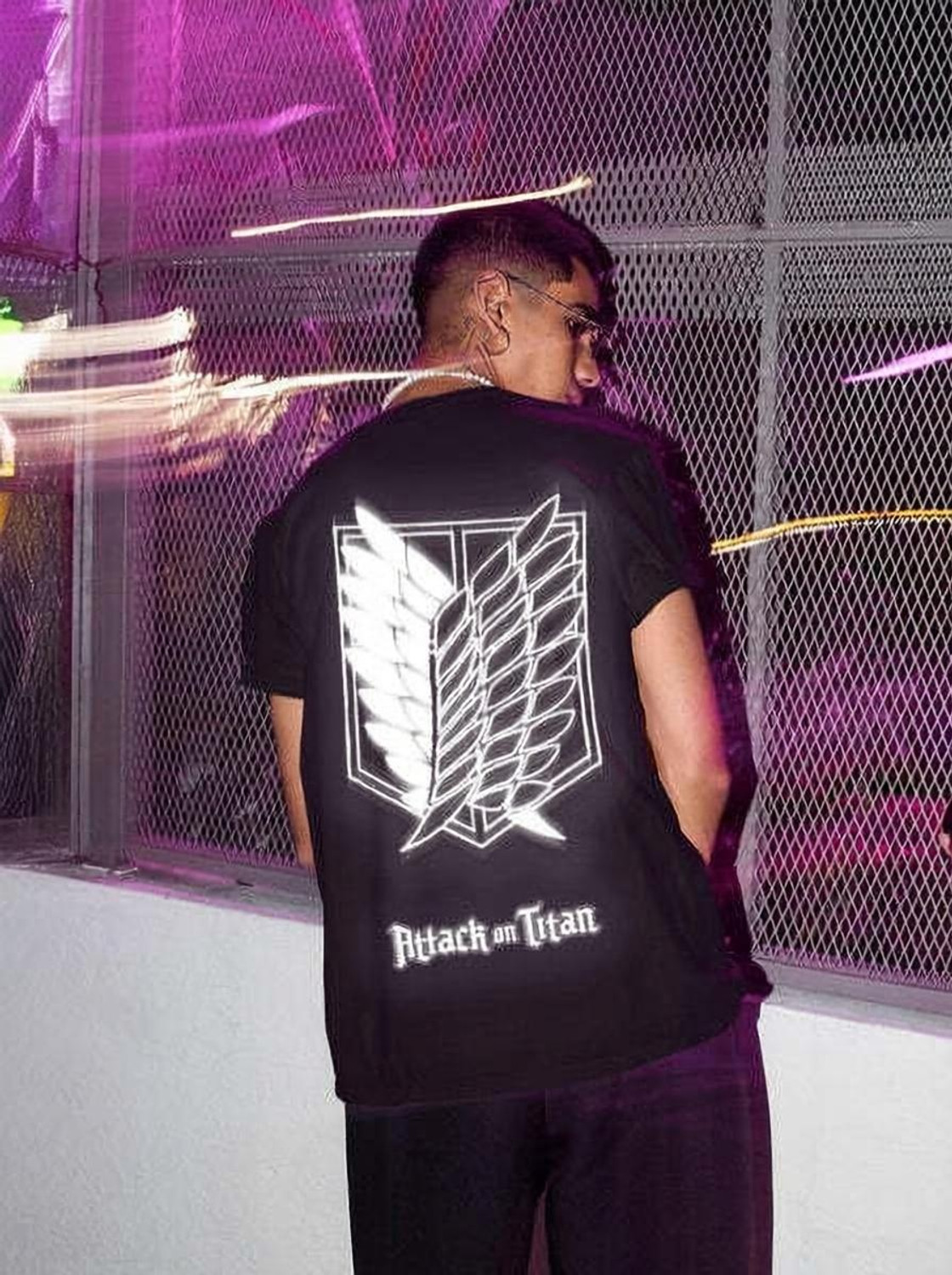 Image of getsetwear Printed, Typography Men Round Neck Black T-Shirt