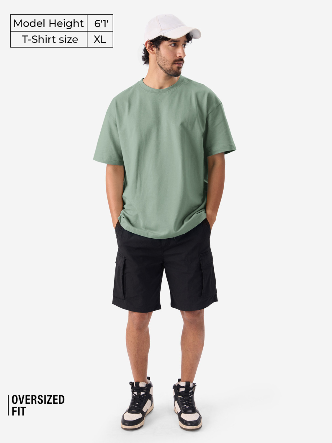 Image of The Souled Store Solid Men Round Neck Green T-Shirt