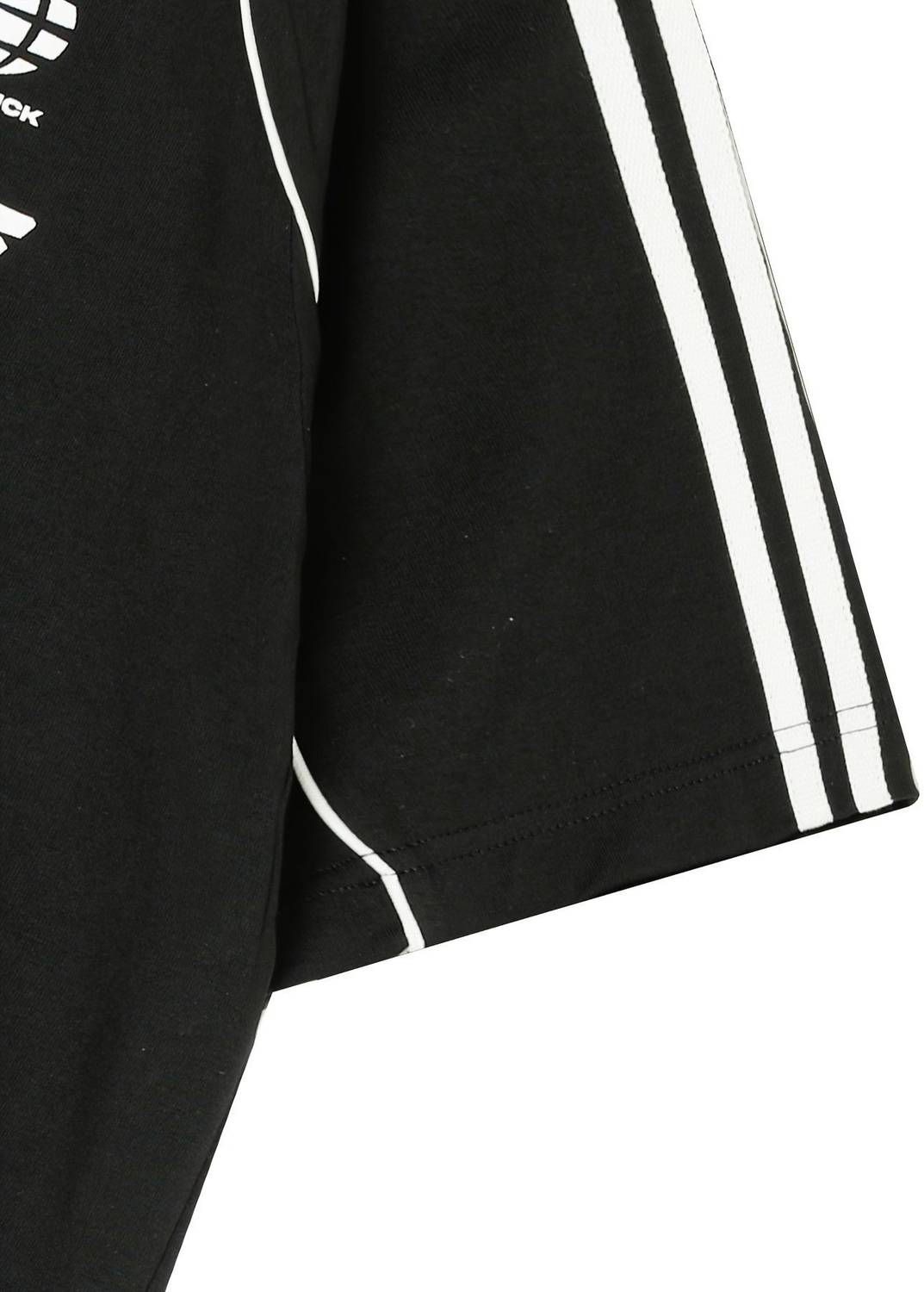 Else & What Printed Men Round Neck Black T-Shirt - Image 3