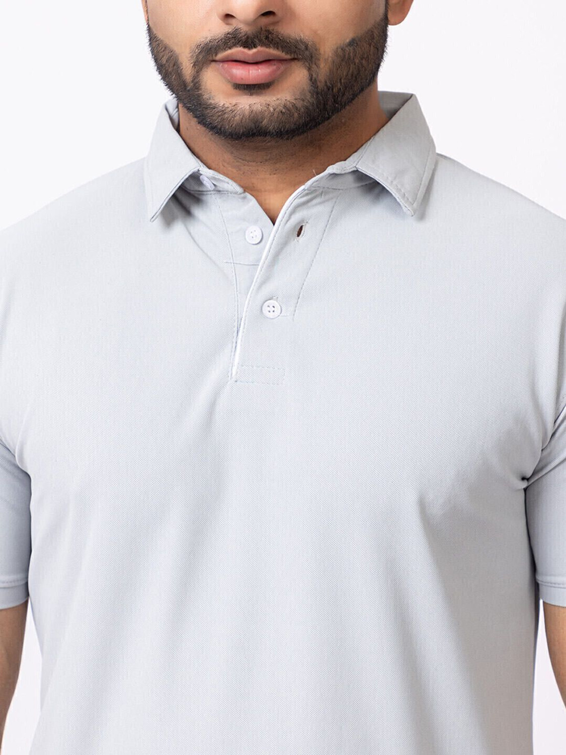 Image of BUFFARO Solid Men Polo Neck Multicolor T-Shirt