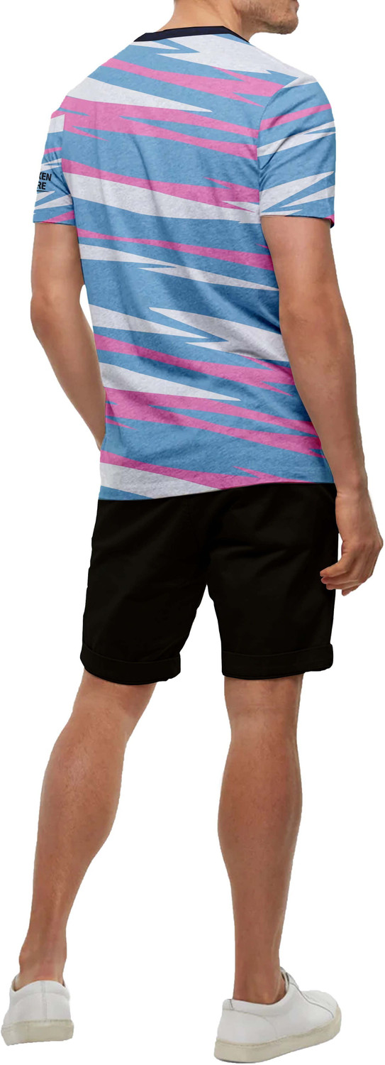 Image of Bodysports.co Sporty Men Round Neck Multicolor T-Shirt