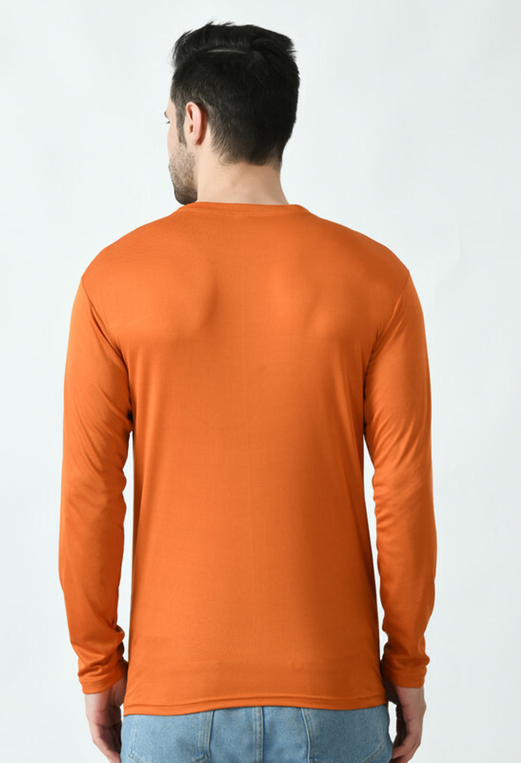 Image of Dam Colorblock Men Round Neck Multicolor T-Shirt