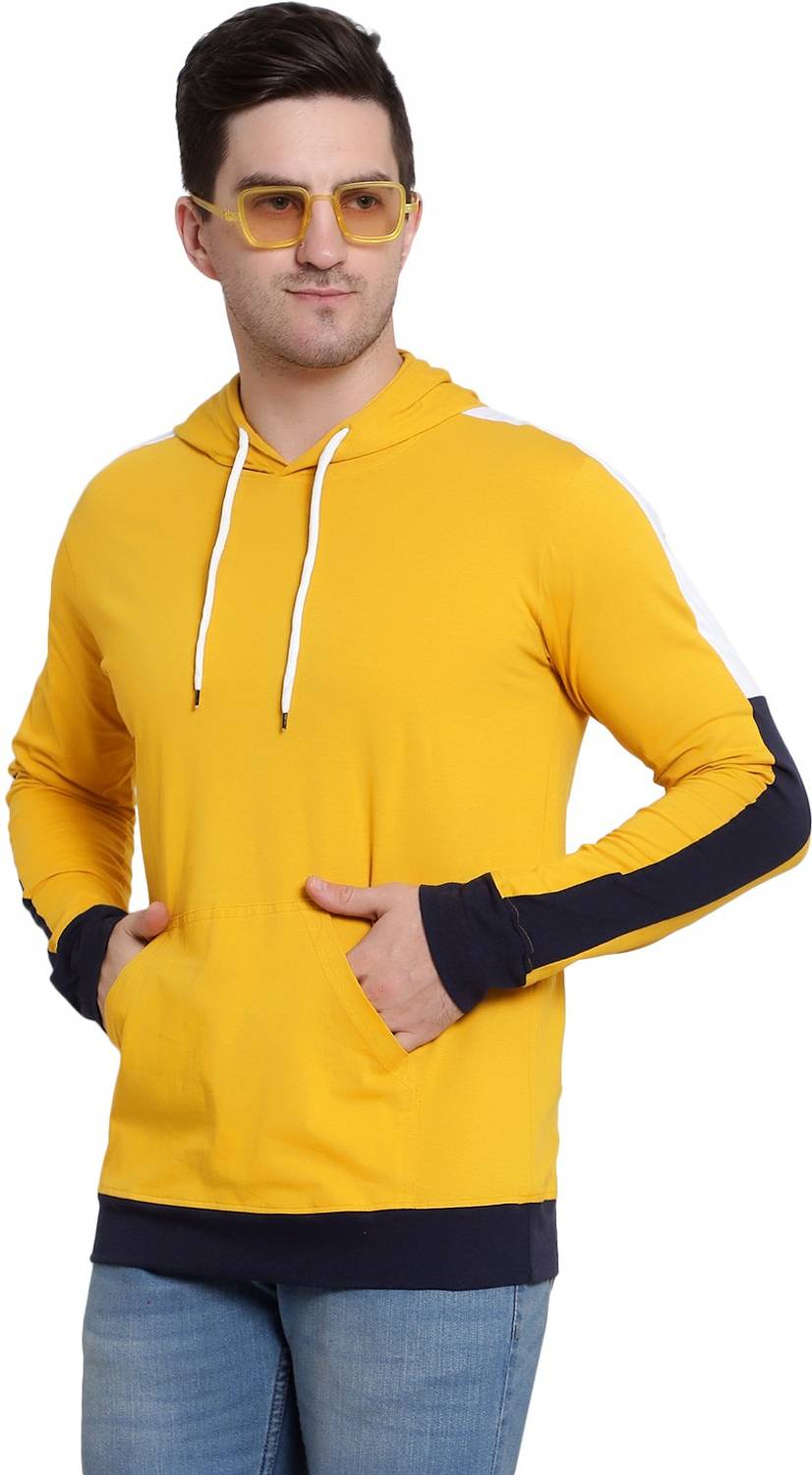 carrydreams Full Sleeve Color Block Men Sweatshirt
