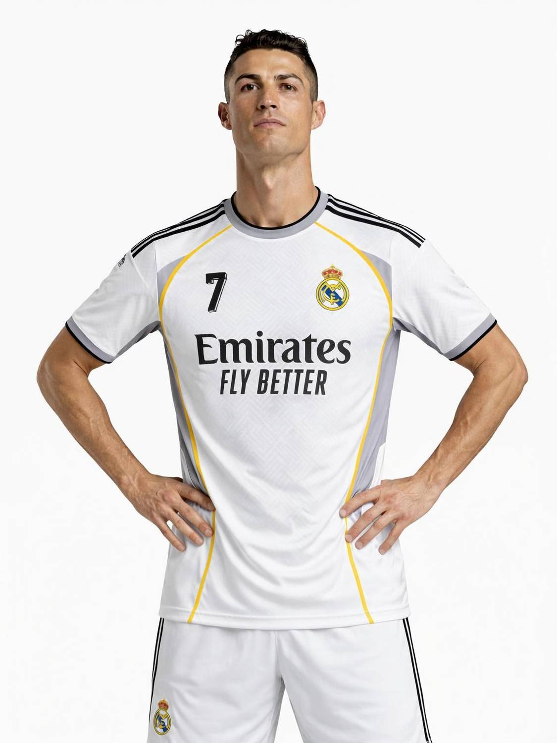 Rynx Men White Round Neck T-Shirt - Image 1