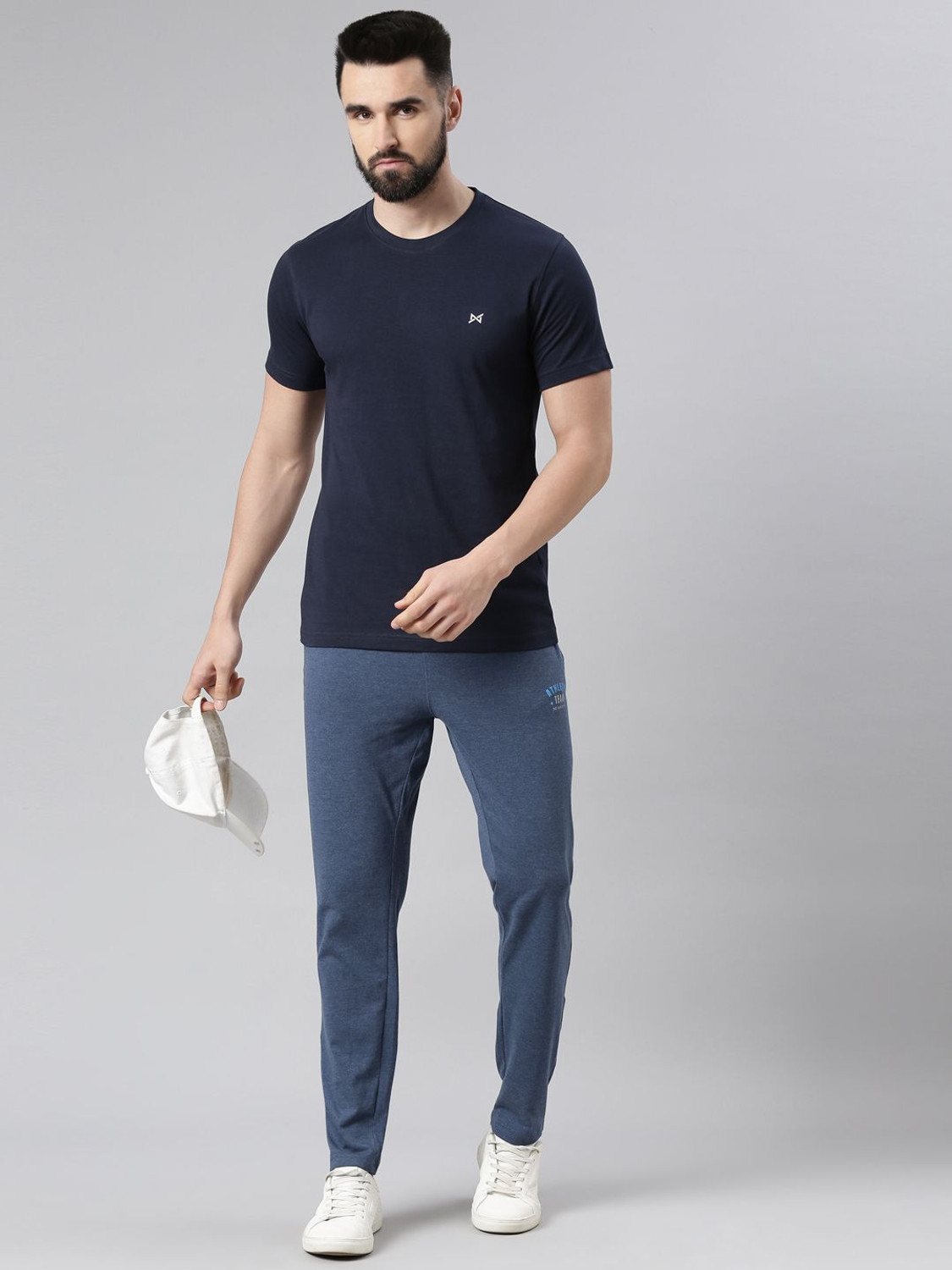 Image of Force NXT Solid Men Round Neck Multicolor T-Shirt
