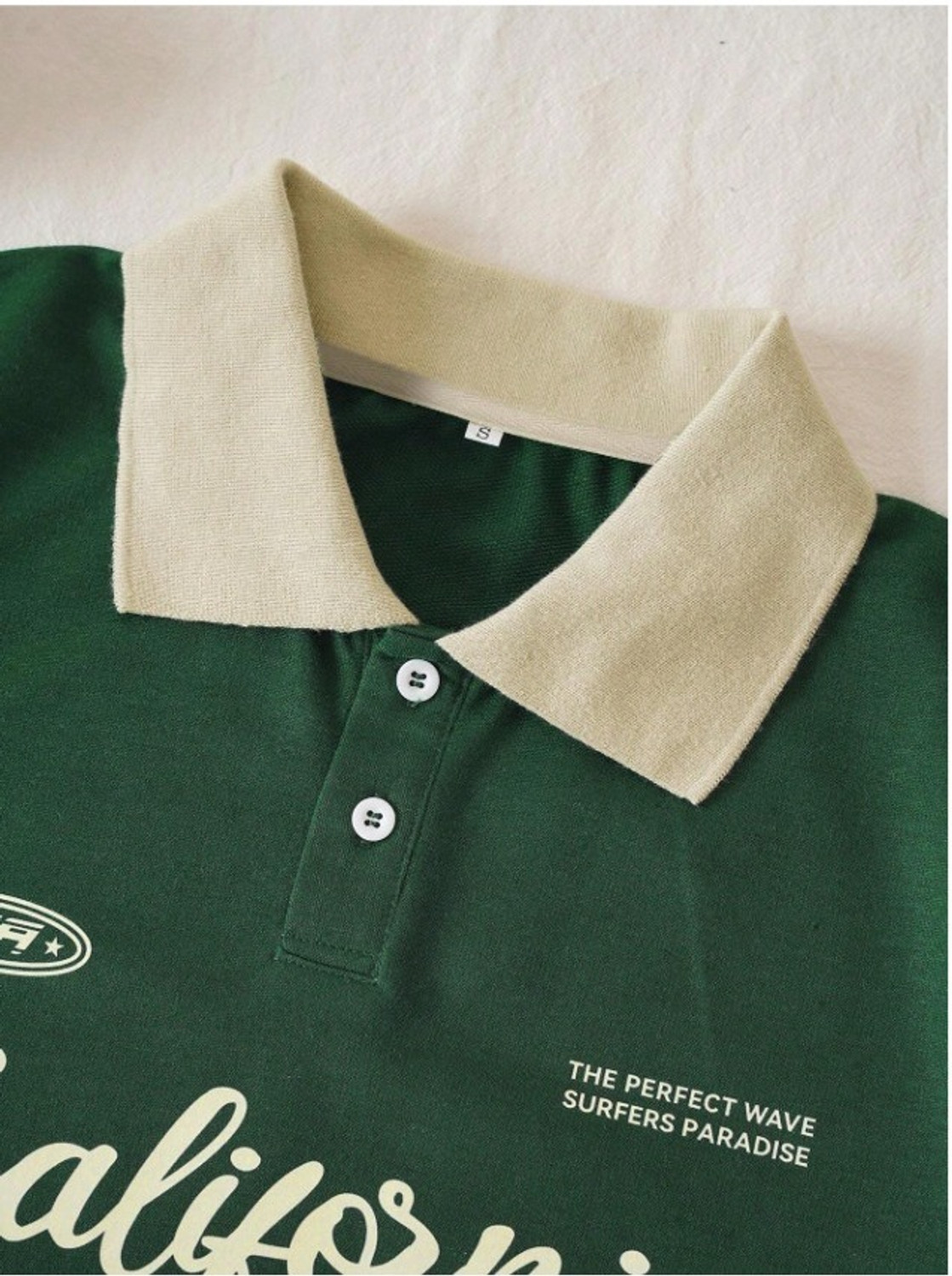 Image of Hackmen Solid Men Polo Neck Green T-Shirt