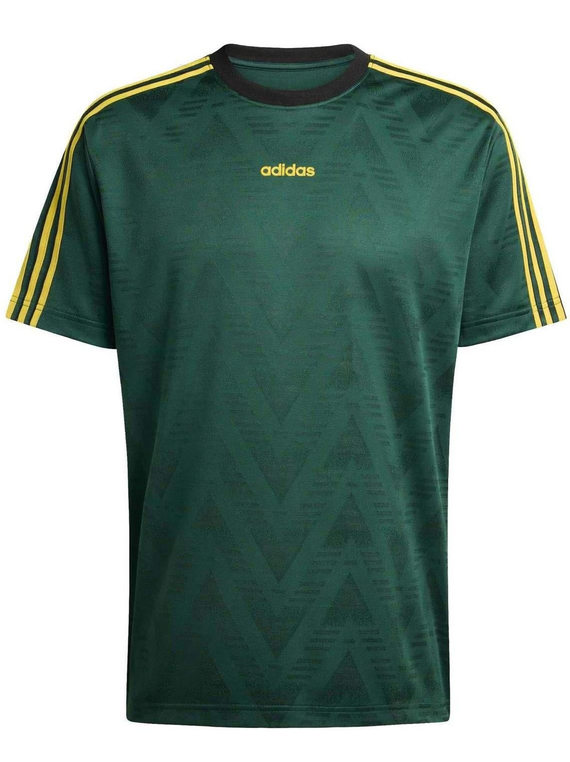 Image of ADIDAS ORIGINALS Printed Men Round Neck Green T-Shirt