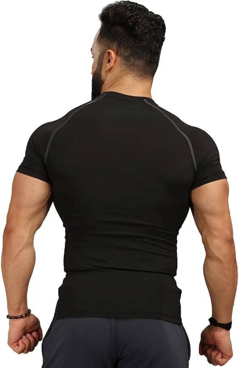 HouseOfCommon Men Black T-Shirt - Image 2